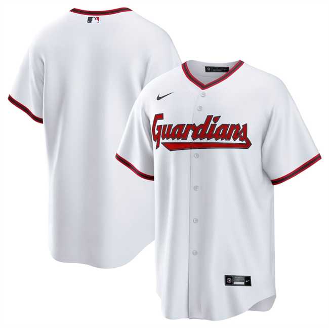 Men%27s Cleveland Guardians Blank White Cool Base Limited Stitched Jersey Dzhi->detroit tigers->MLB Jersey
